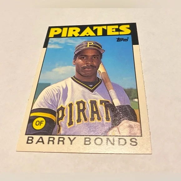 Barry Bonds RC Rookie Rare! 1986 Topps Traded Baseball card #11T Vintage Barry Bonds RC Rookie Rare! 1986 Topps Traded Baseball card #11T Vintage